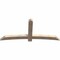 Ekena Millwork Bellingham Smooth Timber Gable Bracket, Douglas Fir, 84"W x 38"H x 3 1/2"D x 5 1/2"F, 11/12 Pitch GBW084X38X0406BEL00SDF - alternate 2